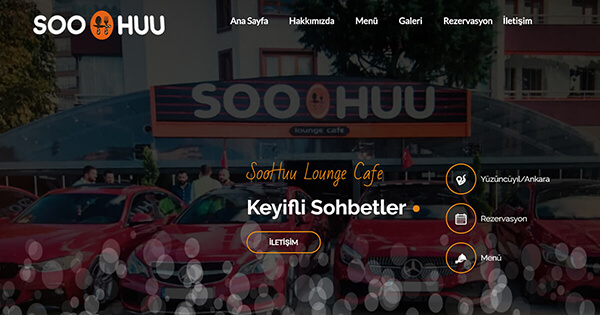 Soohuu Lounge Cafe | ALGORİT Bilişim & Danışmanlık Projesi